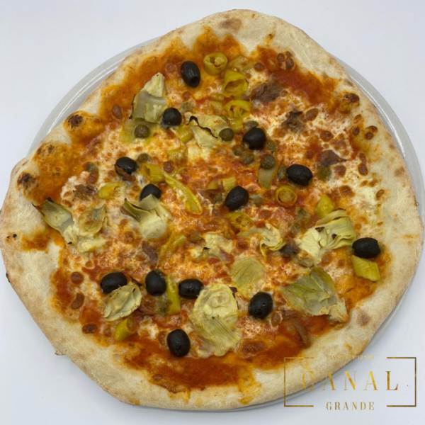 Steinofen Pizza "Canal Grande"