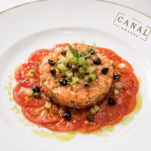Vorspeise | TARTARE DI SALMONE | LACHS TATAR